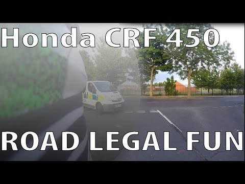 Honda CRF 450 - Road Legal Dirtbike