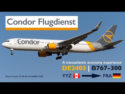 Flying transatlantic on Condor's 767-300ER | Toronto - Frankfurt | November 2021