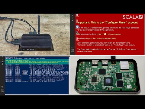 Scala Media Player L Windows 10 IoT Enterprise LTSB Digital Signage Unit: Teardown and software tour