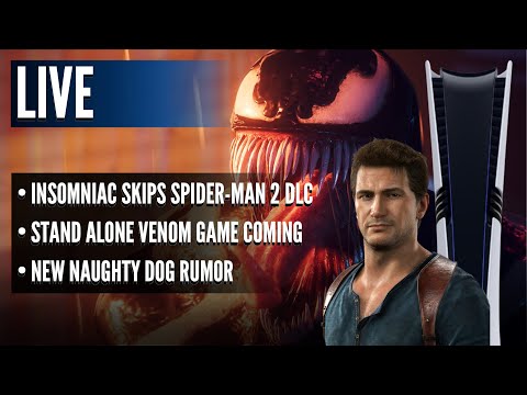 Insomniac Skips Spider-Man 2 DLC | Stand Alone Venom Game Coming? | New Naughty Dog Rumor