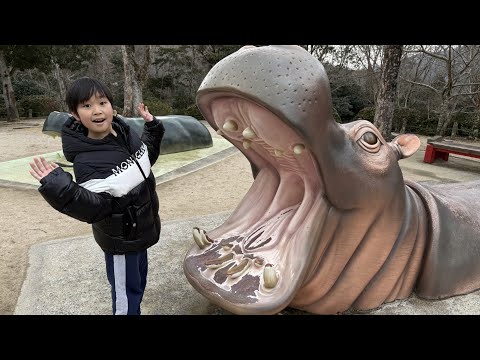 レオくんがおでかけしてみた！安佐動物公園！ Part61 レオスマイル