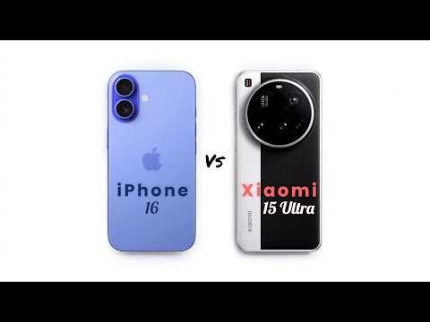 iPhone 16 ⚡ vs ⚡ Xiaomi 15 Ultra Full Comparison