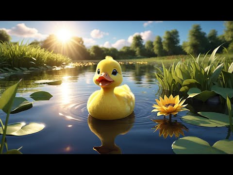 Baby Duck Quack Quack Quack Rhyme Song | Popular Nursery Rhyme | Educational Kids Songs