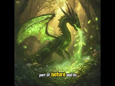 Verdant Forest Dragon: The Guardian of Nature’s Harmony 🌿🐉 #ambient #forest