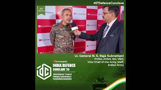 Lt. General N. S. Raja Subramani | Insights from ET Defence Conclave 2024