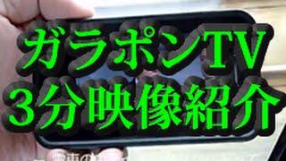 ガラポンTVを3分の映像で紹介