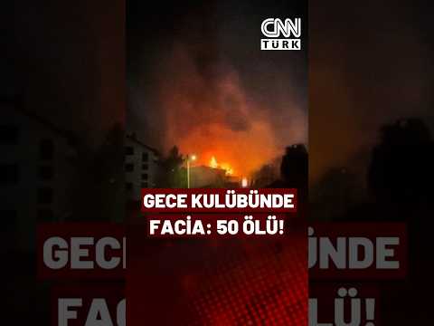 Kuzey Makedonya'da Gece Kulübünde Yangın Faciası: 50 Kişi Hayatını Kaybetti