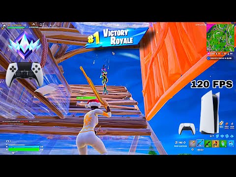 Fortnite Unreal Ranked Reload on PS5 | Controller Gameplay | 120 FPS