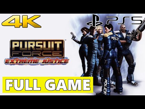 Pursuit Force: Extreme Justice Full Walkthrough Gameplay - No Commentary 4K (PS5 Longplay)