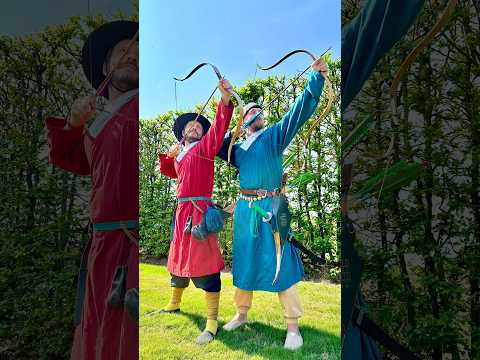 Synchronised Shooting #chinesearcheryprogram #archery