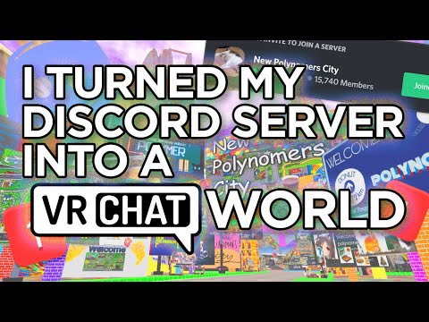 I Turned My Discord Server Into a VRChat World