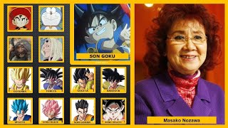 Dragon Ball Daima Japanese Voice Actors and their Characters #dragonballdaima #seiyuu #anime