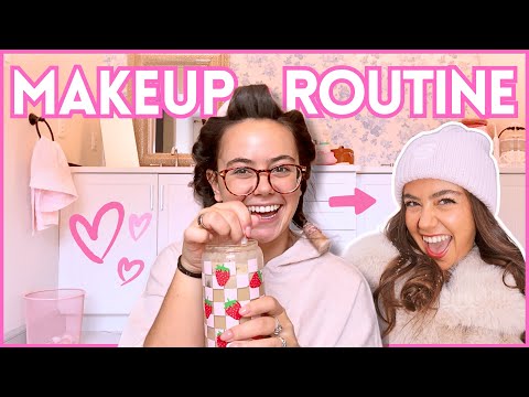 EVERYDAY MAKEUP ROUTINE (2024 goals + girl chat)