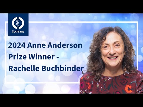 Winner of the 2024 Anne Anderson Award: Rachelle Buchbinder