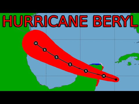 🔴 LIVE TRACKER: MAJOR Hurricane Beryl Landfall - Cameras and Satellite