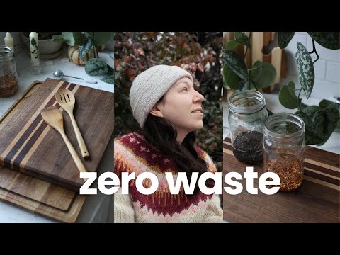 Zero waste habits I do in winter ❄️ ♻️