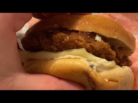 New Burger King chicken bacon ranch sandwich