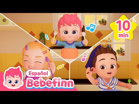 Cantemos y Bailemos al Rítmo | Canciones Infantiles de Música | Bebefinn en español