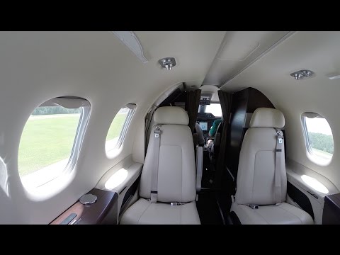 Phenom 100 Cabin View Landing - Pensacola, FL (KPNS - N917NS)