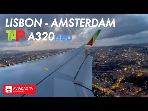 Lisbon - Amsterdam • TAP Air Portugal • Airbus A320neo