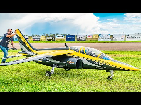 110KG XXXL ALPHA JETS!! RC TURBINE MODELS FLIGHT DEMONSTRATION