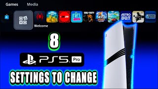 Change These 8 PS5 Pro Settings NOW | MAX Performance!