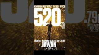 JAWAN 1st Weekend Collection #jawan #jawancollection #srk