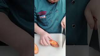 #vegitablecarving Cutting Method Easy And Fast #274 #vegetableart #cuttingtricks #shorts