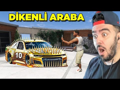 FRANKLIN DIKENLI ARABAYI BULDU KIMSE BINEMIYOR - GTA 5 MODS