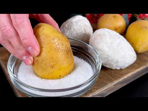 ❗️ Just dip raw potatoes in salt. I learned this trick at a popular restaurant