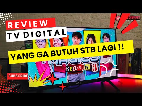 Rekomendasi LED TV 24 inch DIGITAL TV Terbaik 2025 - Harga 1 Jutaan & GA BUTUH STB LAGI‼️