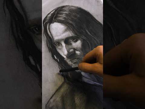 Drawing my Favorite Character from Lord of the Rings #lotr #art #drawing #cosplayart