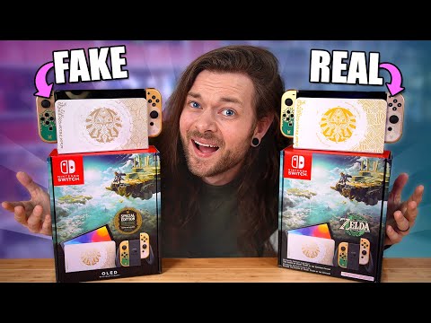 How I FAKED getting the ZELDA OLED Nintendo Switch EARLY