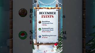 December Events I Raid Rush