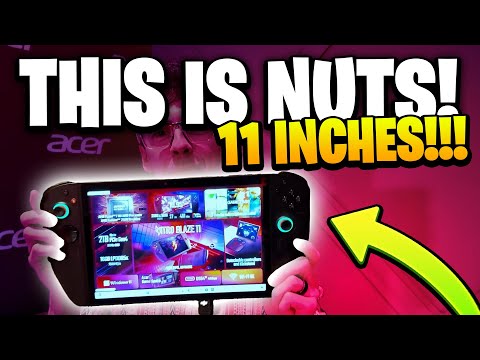 The Worlds LARGEST Gaming Handheld? - Acer Nitro Blaze 11 - Is it too big?