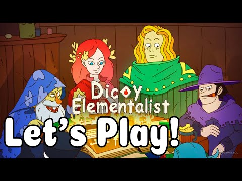 Dicey Elementalist | a dice chucking dungeon crawling APP playthrough