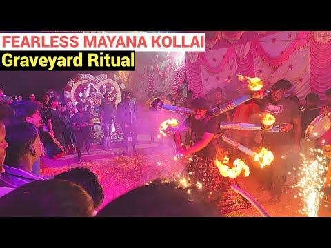 Fearless Mayana Kollai Worship at Kalpalli Cemetery | Maha Shivaratri 2025 Special |Graveyard Ritual