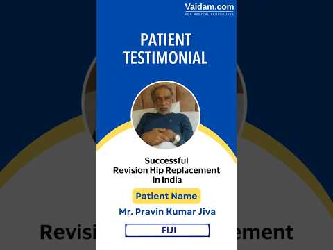 Life-Changing Revision Hip Replacement in India | Grateful Patient from Fiji Shares Their Story