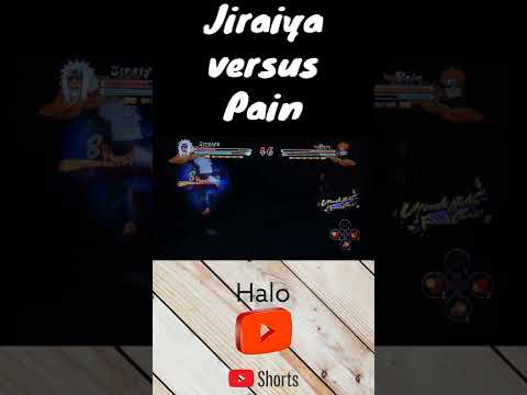 Jiraiya vs Pain game ps 3 Naruto Shippuden Ultimate Ninja Storm 3 #shorts #bonusyoutubeshorts