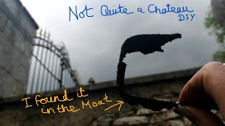 Not Quite a Chateau DIY 189 - A Chateau Bathroom Refurb  - Detecting the Moat - & an Antique Mirror