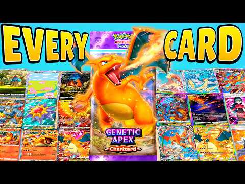 I Opened Every Charizard Pack Card in TCG Pocket!