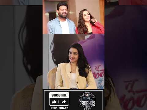 Bollywood QUEEN #shraddhakapoor About South Favorite Actor | #prabhas | Prabhas Army