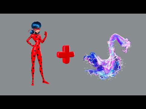 Ladybug's Mermaid Transformation vs REAL Life