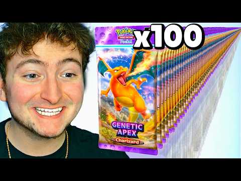 I Opened 100 CHARIZARD Packs in TCG Pocket!