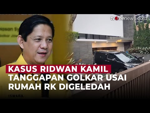 Partai Golkar Sebut RK Sulit Dihubungi Pasca Rumahnya Digeledah KPK | OneNews Update