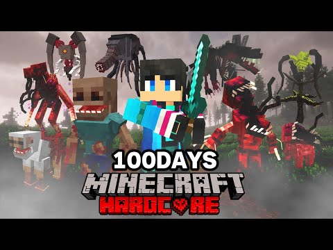 寄生された世界で100日ハードコアサバイバル【 マイクラ / マインクラフト 】