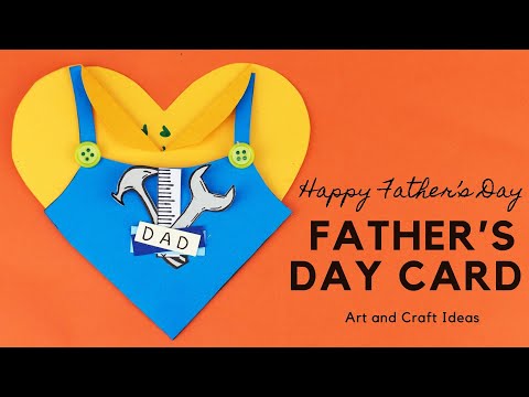 Father's Day Card | DIY Card for DAD | Happy Father's Day Card #Shorts