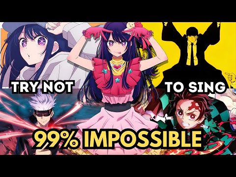 If You Sing or Dance You Lose! 🚫 99% IMPOSSIBLE 🚫 [ANIME EDITION]