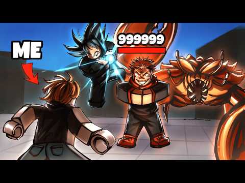 Fighting EVERY BOSS BATTLE in Roblox The Strongest Battlegrounds