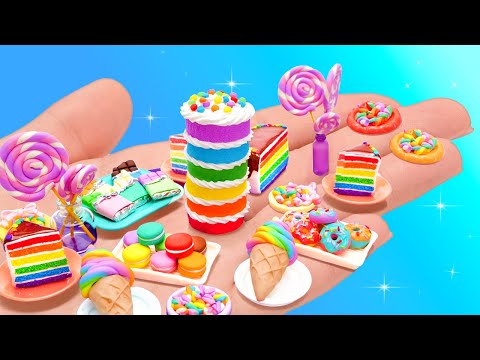 Elsa’s Party Disaster! Can We Save the Day? Fun DIY Clay Food 🧁🌈 by Slick Slime Sam's Maker World